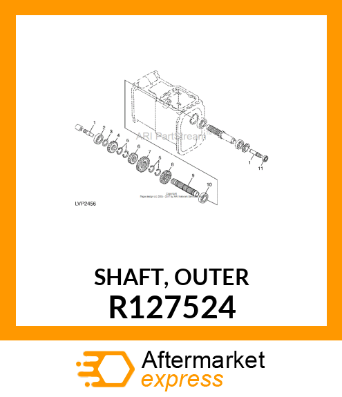 SHAFT, OUTER R127524