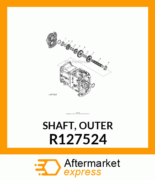 SHAFT, OUTER R127524