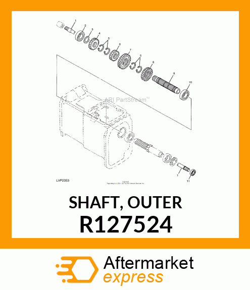 SHAFT, OUTER R127524