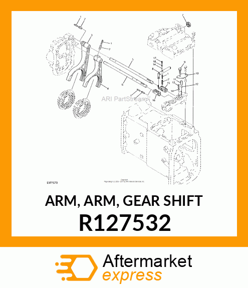 ARM, ARM, GEAR SHIFT R127532