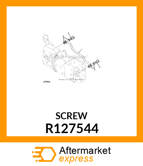 SCREW, CAP R127544