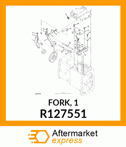 FORK, 1 R127551