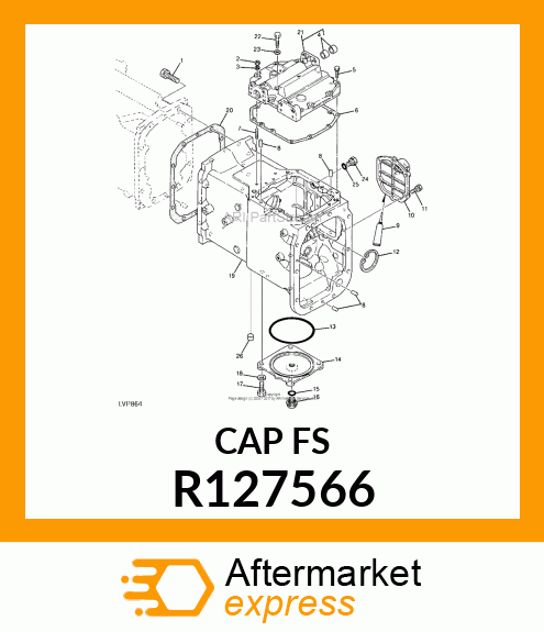 CAP, SEALING R127566