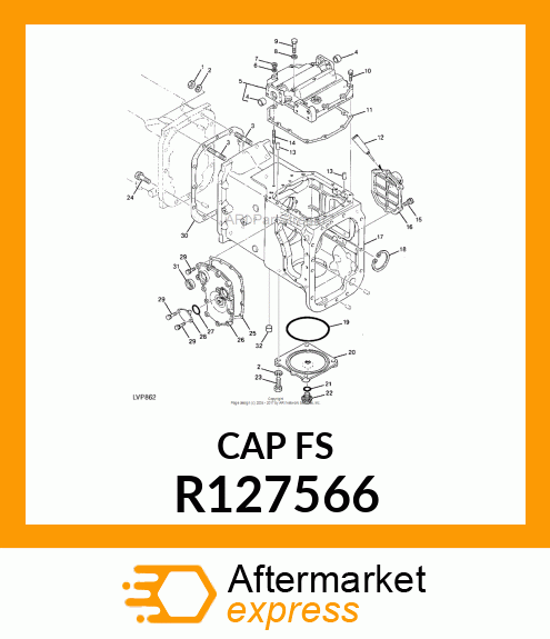 CAP, SEALING R127566