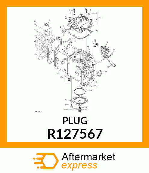 FITTING PLUG, FITTING PLUG, M30 R127567