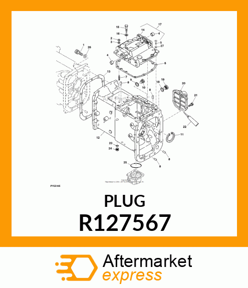 FITTING PLUG, FITTING PLUG, M30 R127567