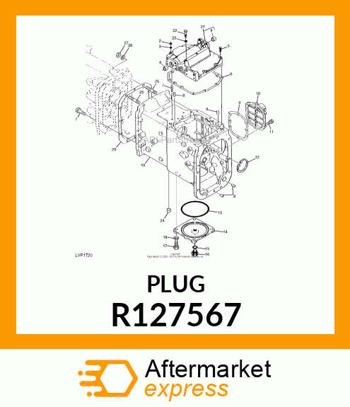 FITTING PLUG, FITTING PLUG, M30 R127567