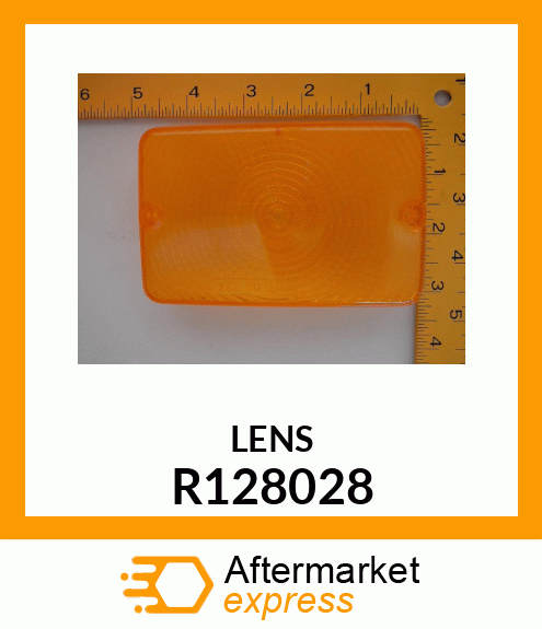 LENS, WARNING LAMP R128028