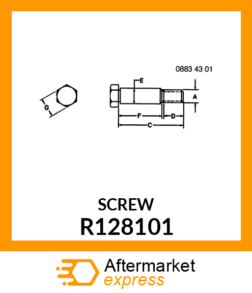 SCREW R128101