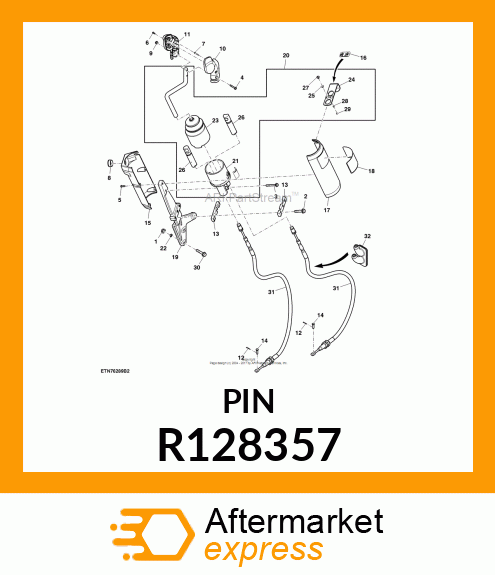 PIN, HEADED R128357