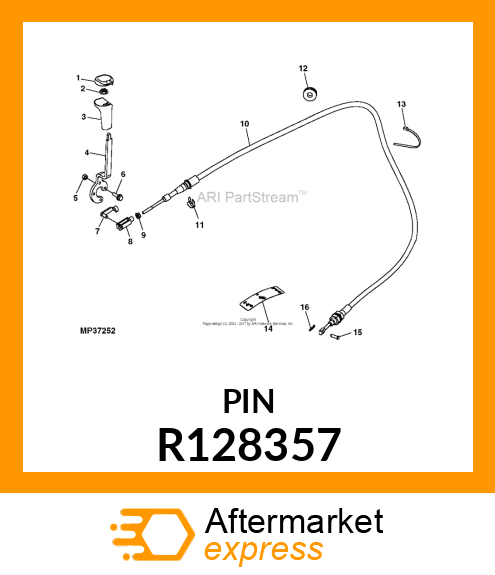 PIN, HEADED R128357