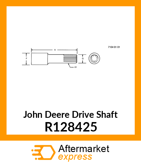 SHAFT OUTPUT DRIVE R128425