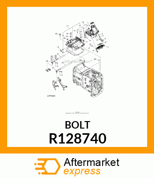 SCREW, CREEPER LOCKOUT R128740