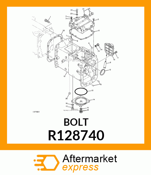 SCREW, CREEPER LOCKOUT R128740