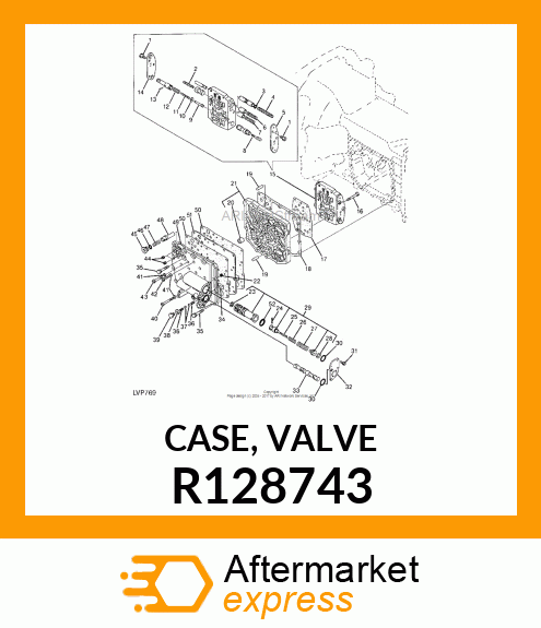 CASE, VALVE R128743