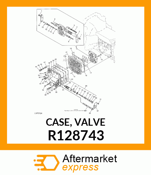 CASE, VALVE R128743