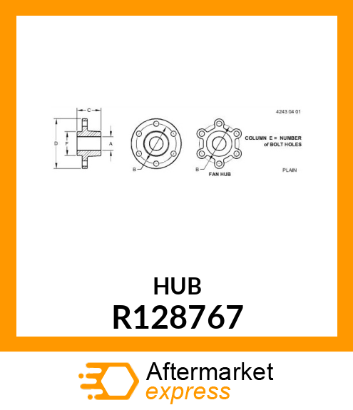 HUB R128767