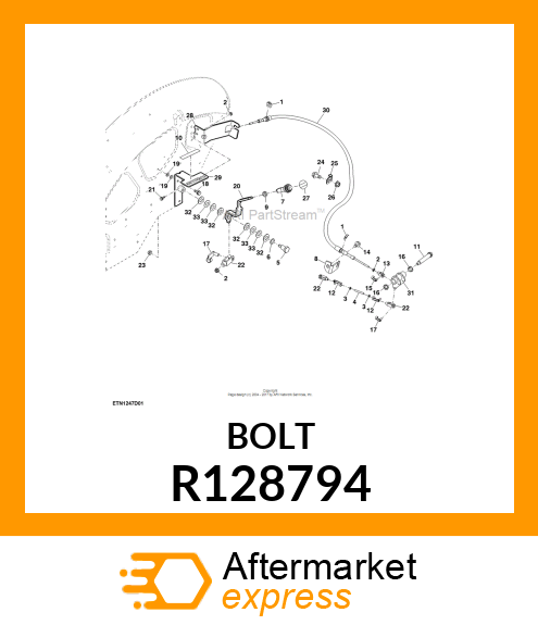 SCREW, SHOULDER R128794