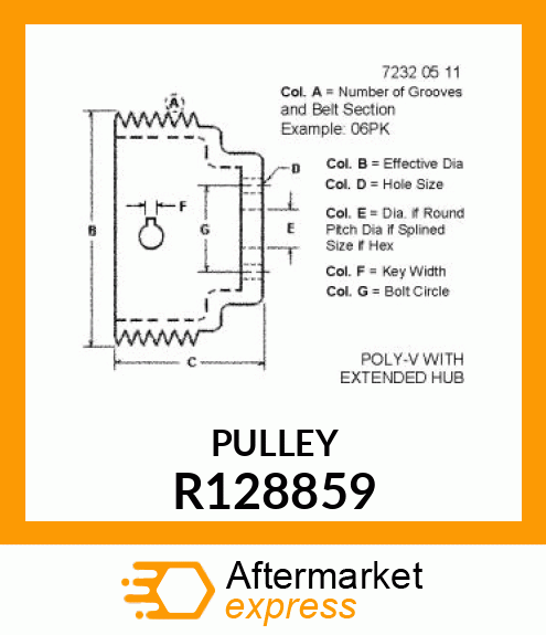 PULLEY R128859