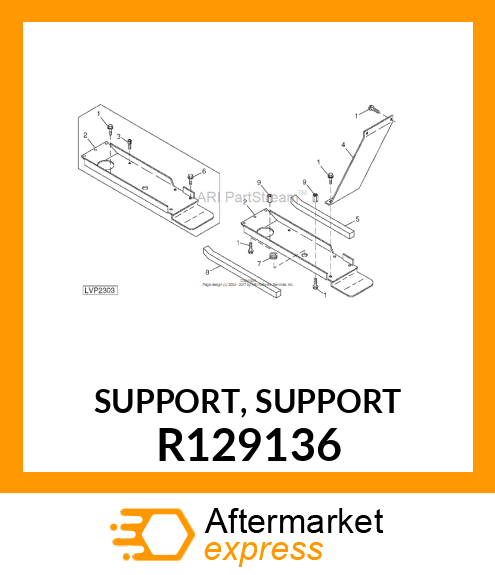 SUPPORT, SUPPORT R129136