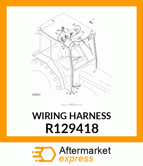 WIRING HARNESS R129418