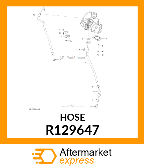 HOSE R129647