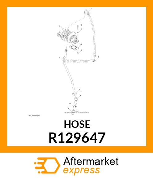 HOSE R129647