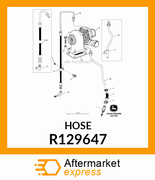 HOSE R129647