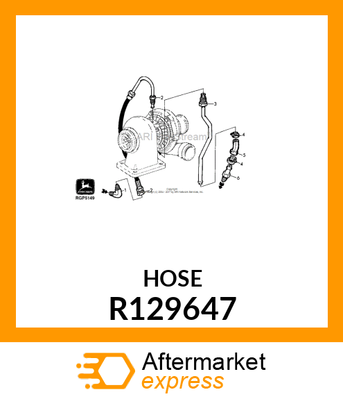 HOSE R129647