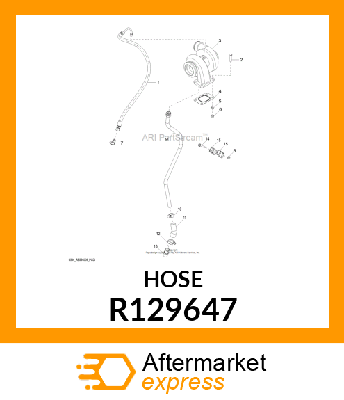 HOSE R129647