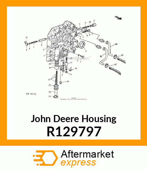 HOUSING, VALVE R129797