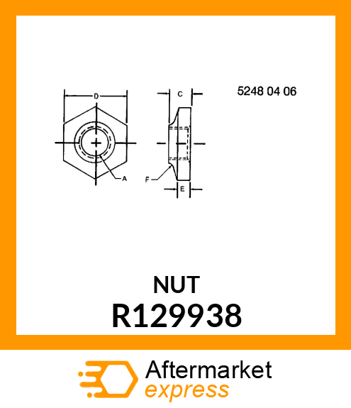 NUT,SPECIAL R129938