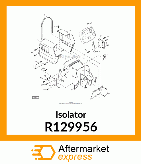 Isolator R129956