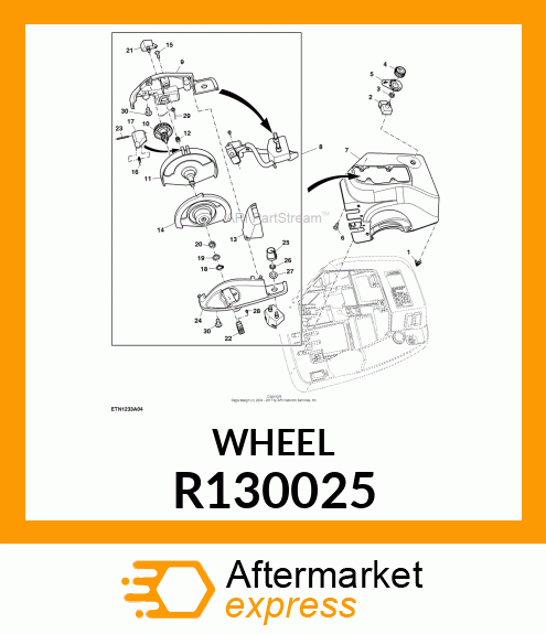 WHEEL,STOP ADJUSTMENT R130025