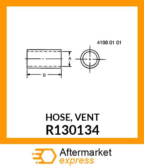 HOSE, VENT R130134