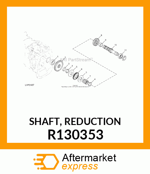 SHAFT, REDUCTION R130353