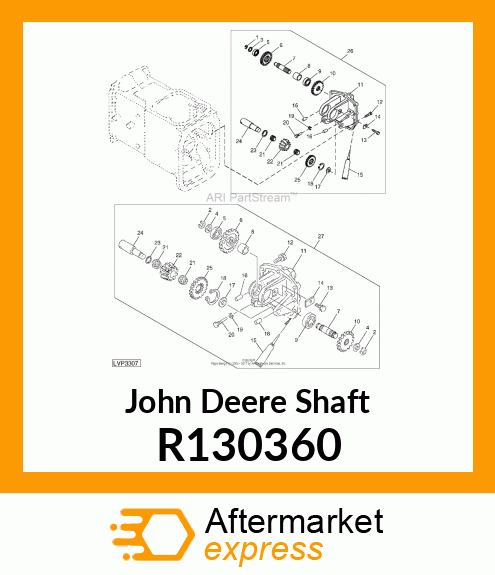 SHAFT, SHAFT R130360