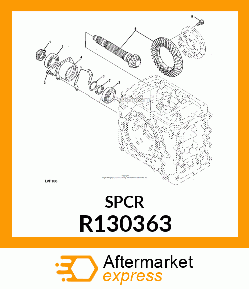 WASHER, DDS BEARING R130363