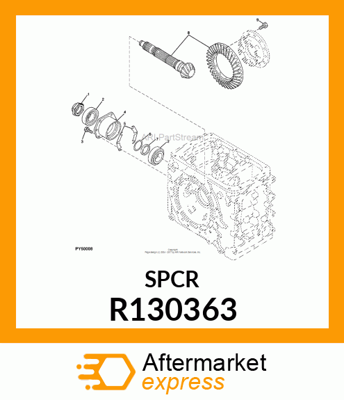 WASHER, DDS BEARING R130363