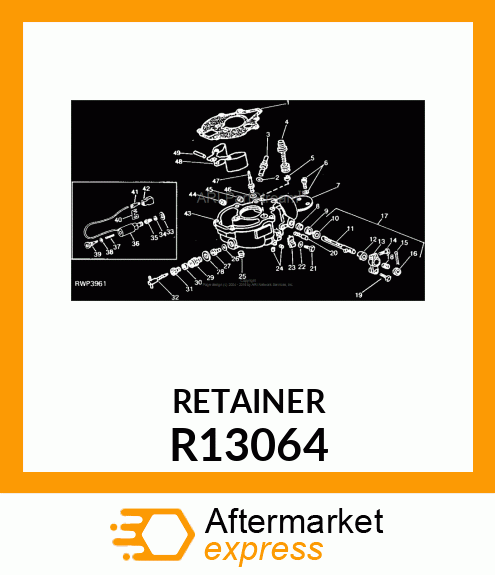 Round Retainer R13064