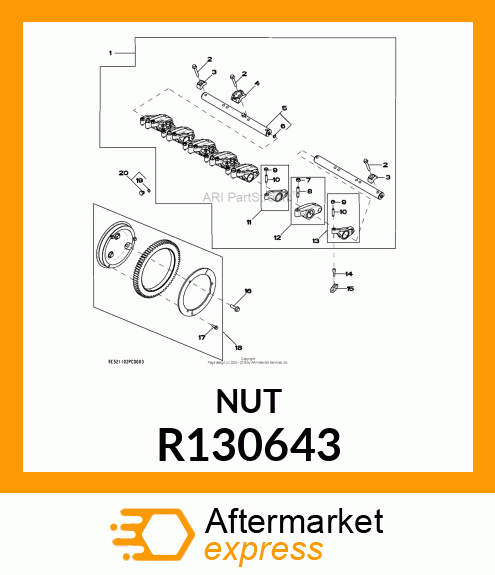 NUT,HEX R130643