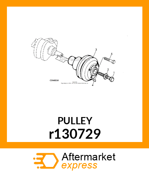 PULLEY r130729