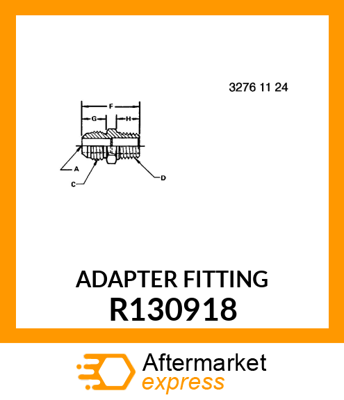 ADAPTER FITTING R130918