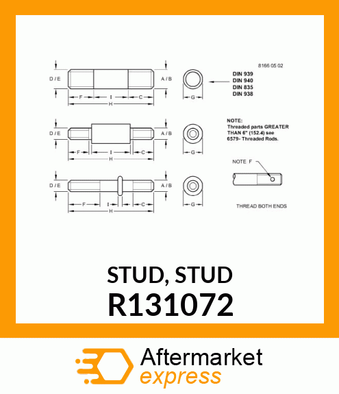 STUD, STUD R131072