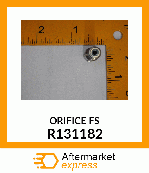 ORIFICE,PISTON COOLING R131182