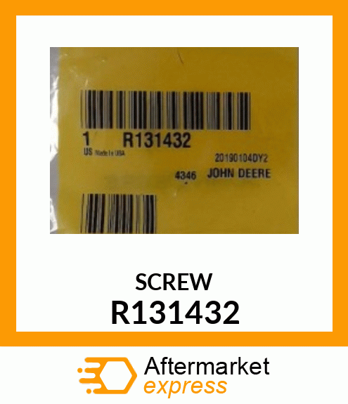 SCREW, SPECIAL R131432