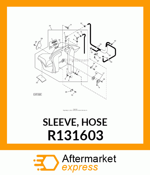 SLEEVE, HOSE R131603