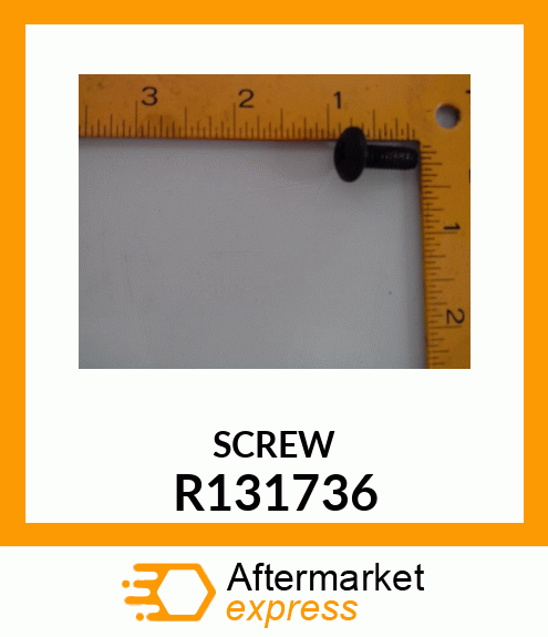 SCREW, SPECIAL R131736