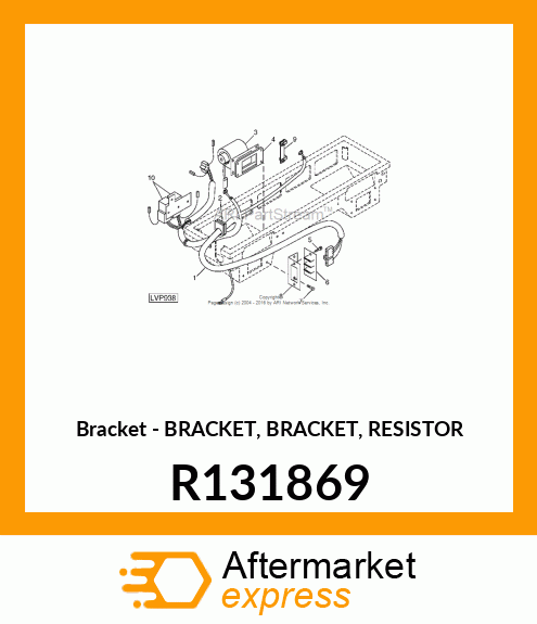 Bracket Resistor R131869