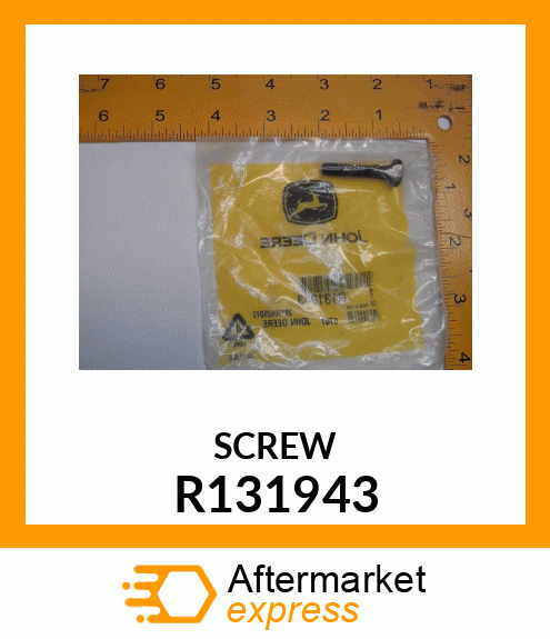 SCREW, SCREW, SPECIAL HEX R131943